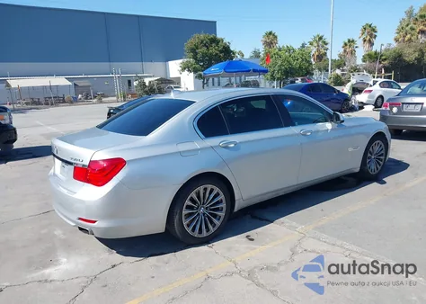 2011 BMW 750Li from USA, damaged, VIN WBAKB8C51BC851635